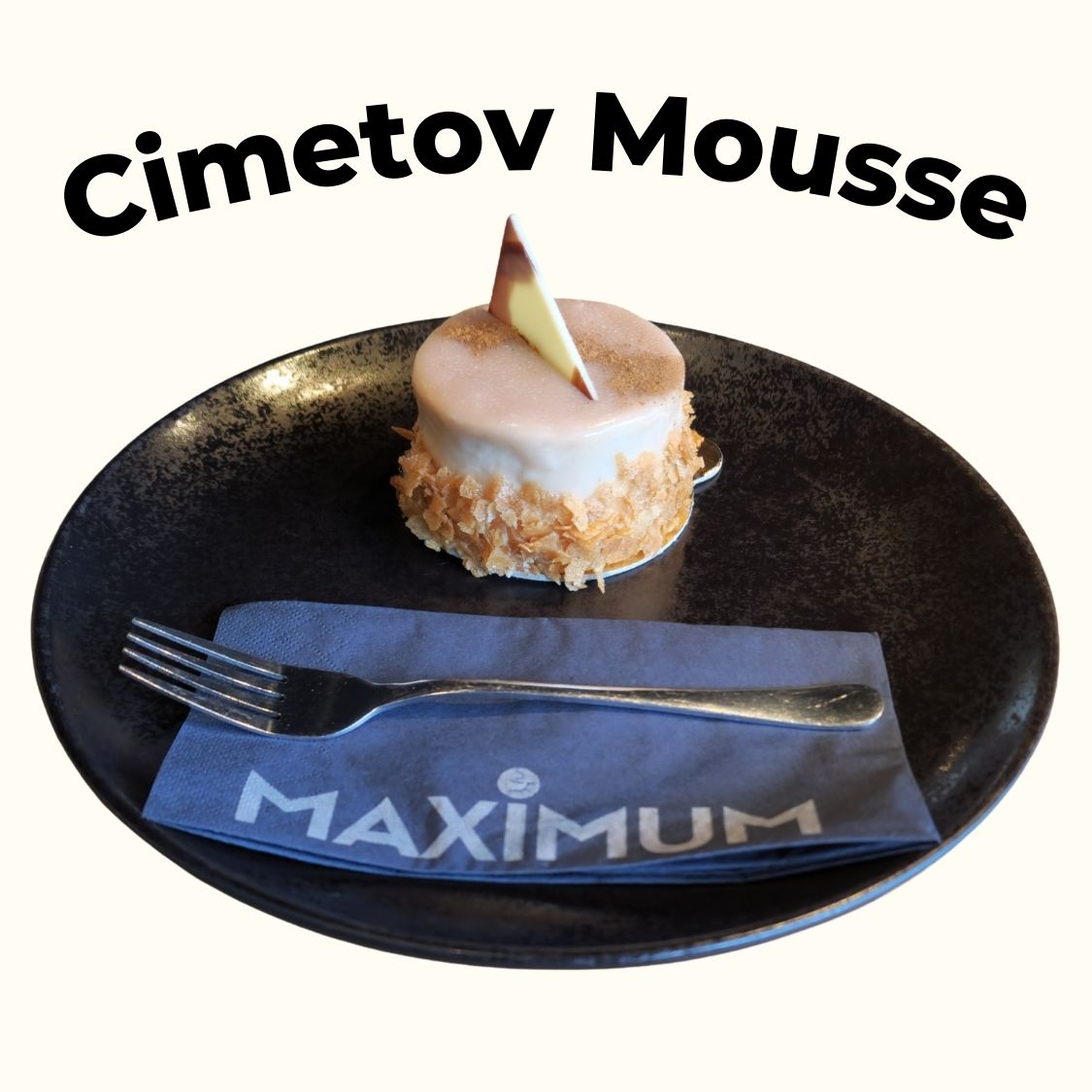 Cimetov Mousse z jabolki